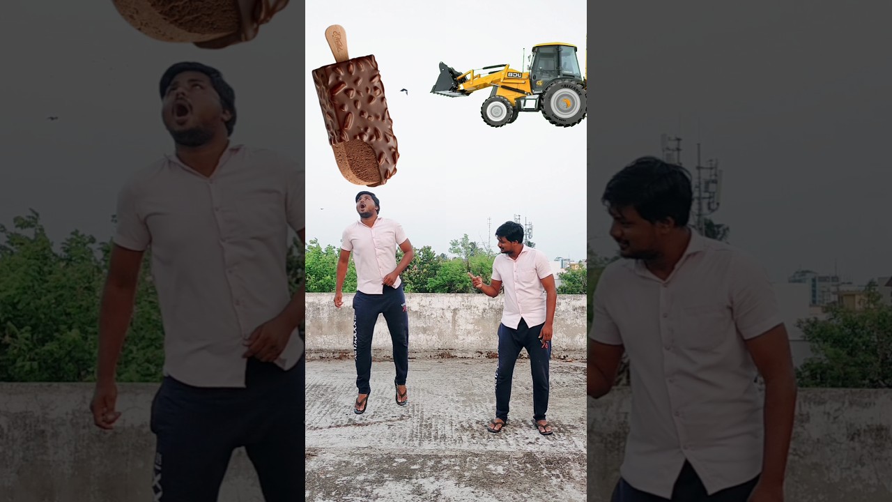 Double Roll men playing Game with each other Funny VFX magic video I A Digital World