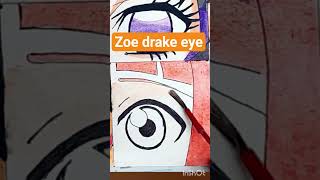 Drawing Anime Eyes Zoe Drake