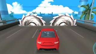 DEADLY RACE #4 - Speed Red Car Bumps Challenge 3d Android ios Gameplay screenshot 3