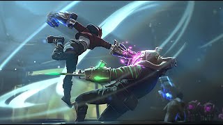 Vi and Jayce Fight Scene | Arcane – “Snakes” by PVRIS (with Lyrics)