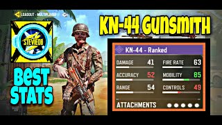 Kn 44 Gunsmith Best Ads Speed Mobility Best Accuracy For No Recoil Kn 44 Nuke Codm Season 10 Ads Mba