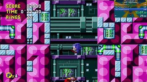 Sonic CD (2011) - Casual Speed Run - Sonic Good Ending - PC - 45:12
