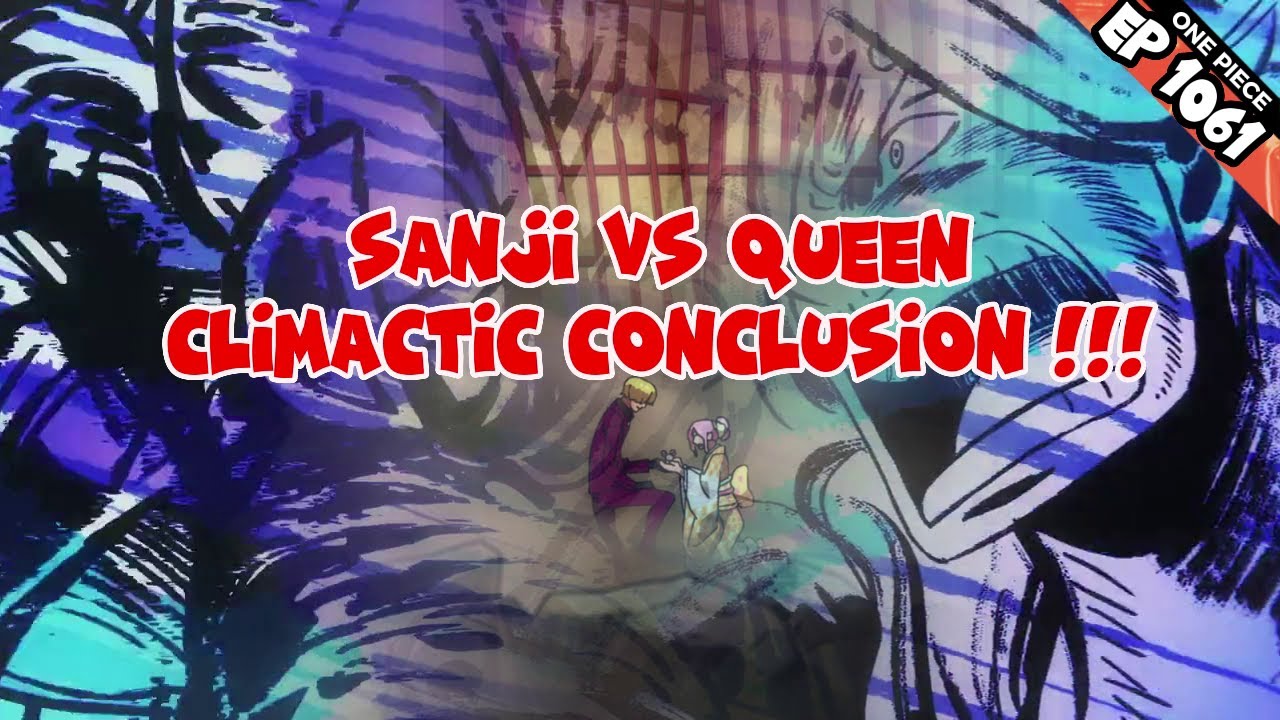 Sanji Vs Queen Fight Conclusion | One Piece Ep 1061 Review🔥 - YouTube