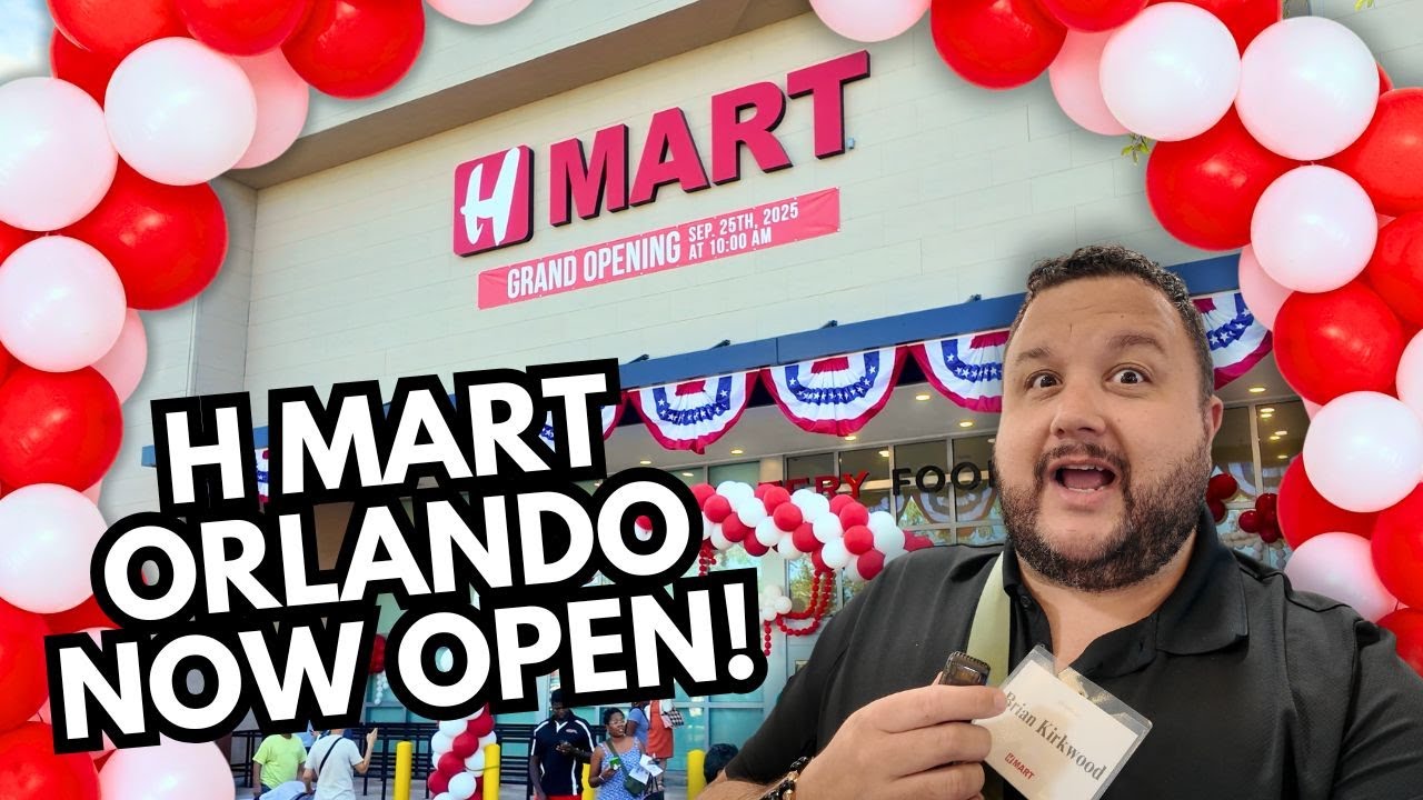 H Mart in Orlando, Florida | Now Open - Largest in the Country!