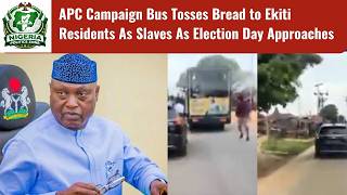 24 Hours To Election: APC Governor Accused Of Wooing Voters With Bread, Noodles And Tomato Paste