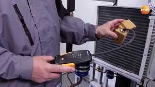 Leakage detection in refrigeration systems with the testo 316-3  | Be sure. Testo