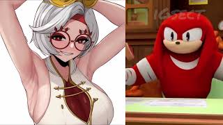 Knuckles Rates Anime Girls Armpits 3