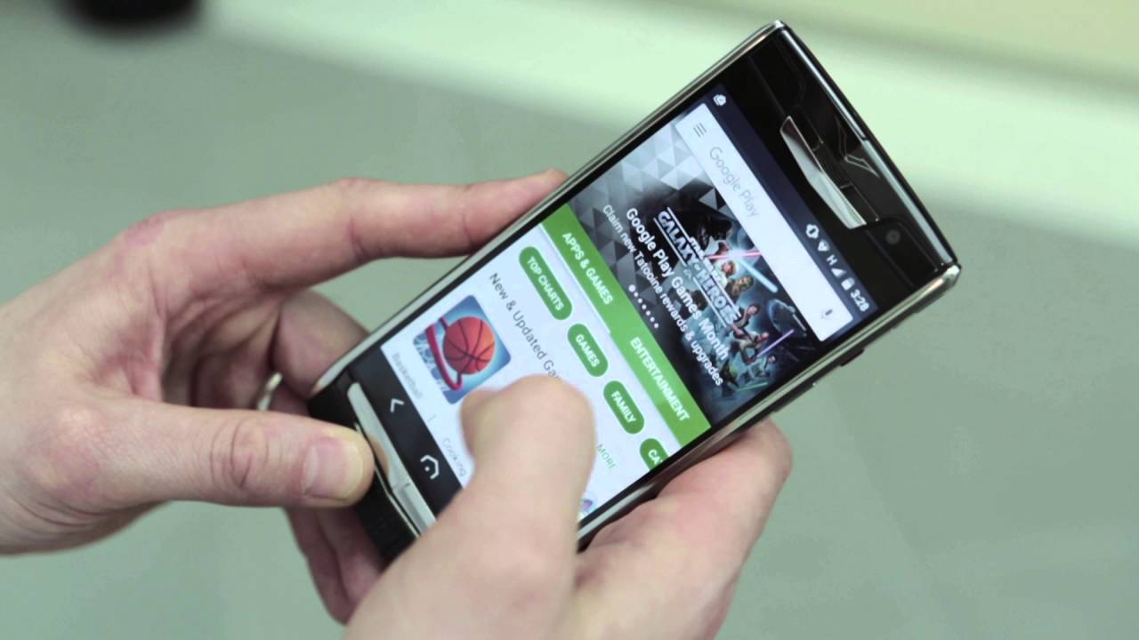 Vertu: the Android luxury mobile phone