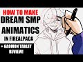 HOW I MAKE MY DREAM SMP ANIMATICS || + GAOMON S620 Tablet Review!!