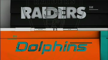 NFL on CBS intro 2018 OAK@MIA