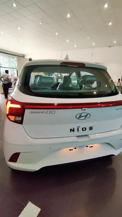 2024 Hyundai Grand i10 Nios 😍 Sportz 1.2 Kappa Rear Profile 🔥