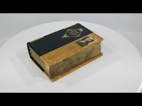 Подарочная книга в кожаном переплете "Полное собрание сочинений о Шерлоке Холмсе", А.Конан Дойл
