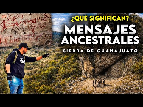 Explorando una cueva ancestral con pinturas rupestres en Guanajuato | ElTino44