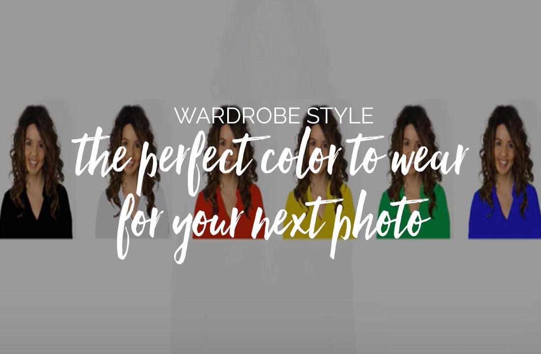 What's the best colour to wear in a photo