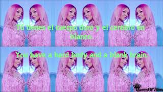 Thalía, Lali - Lindo Pero Bruto (Letra & English Translation Lyrics)