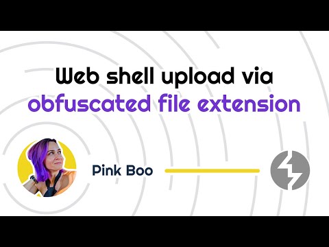 Web shell upload via obfuscated file extension | PortSwigger Academy tutorial