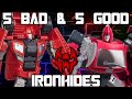 5 bad and 5 good ironhide toys