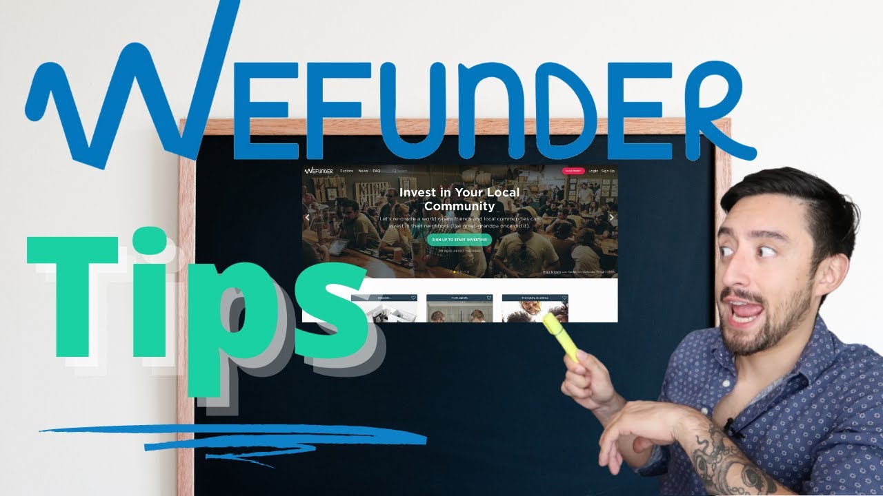 WeFunder Equity Crowdfunding Tips