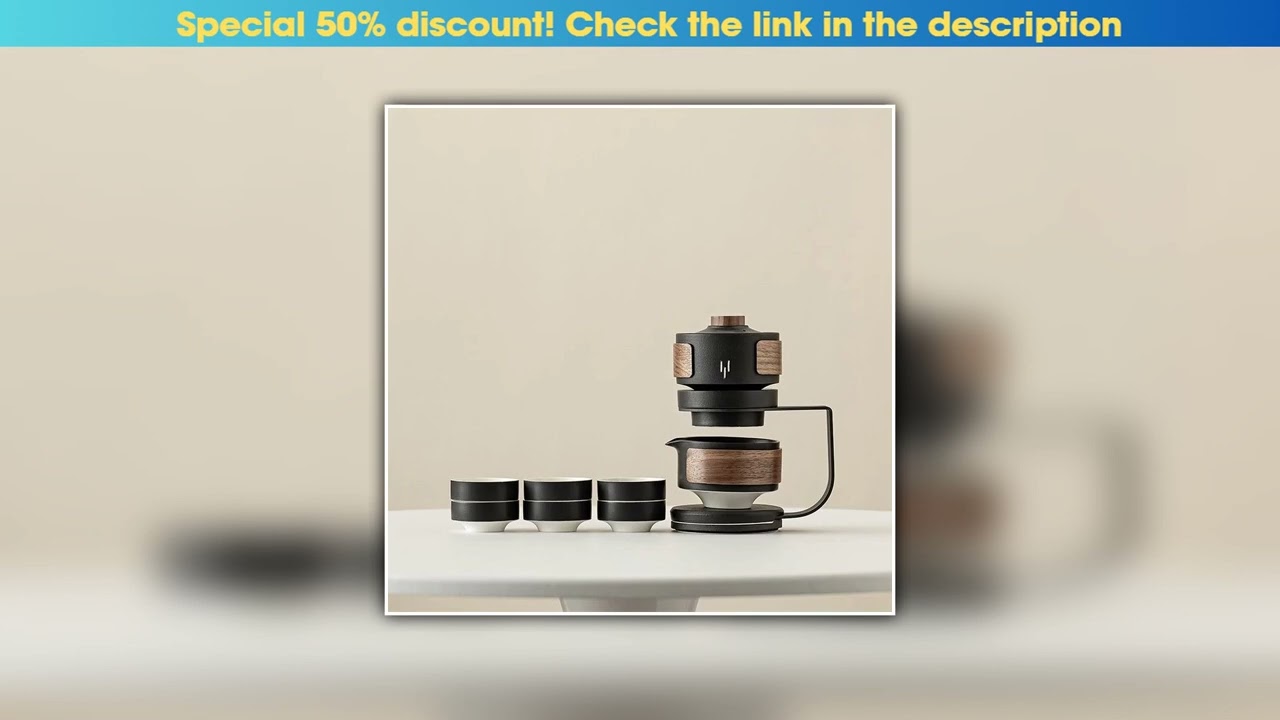 Editor’s Choice 1 set Creative lazy Tea set Semi-Automatic Teapot Ceramics Rotating Water-conductin