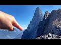 Alpine climbing british columbia canada mt slesse