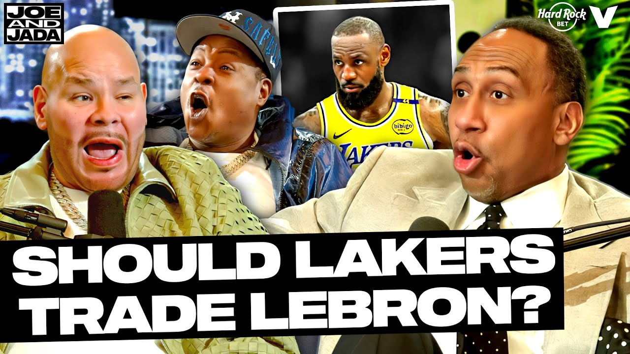 Stephen A. Smith GETS HEATED debating LeBron James' NBA future with Lakers | Fat Joe & Jadakiss
