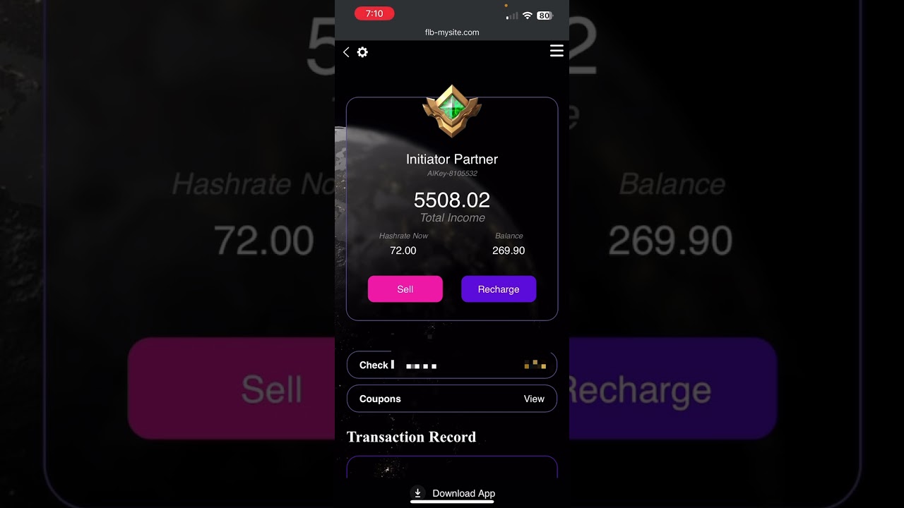 Добавить банковский счет в Future Tarchnology 