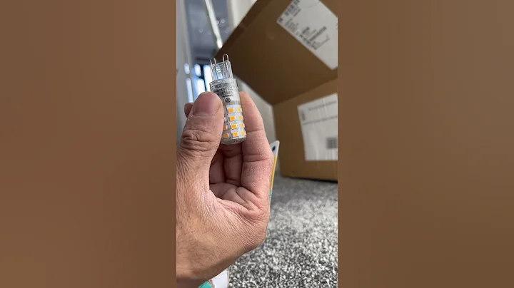 G9 LED Light Bulbs Cool White #diy #shorts