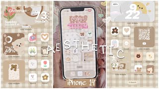 Aesthetic phone setup: Customize your iOS 16 icon🌷 |#aestheticvideo #ios #iphone14 #ios16 #widget screenshot 2