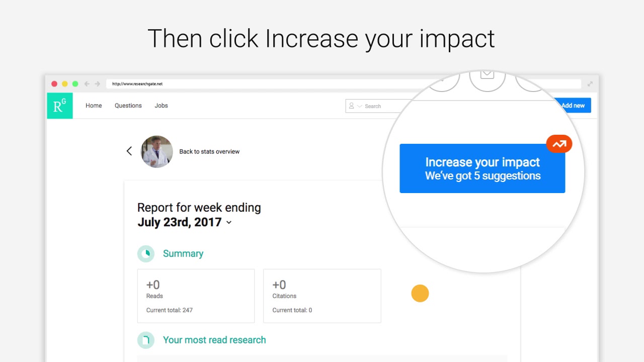 How to increase the visibility of your work