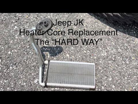 Jeep JK Heater Core the “Hard Way” - YouTube