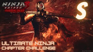 Ninja Gaiden 3: Razor's Edge Ultimate Ninja Diff. Chapter Challenge - S Rank - All ToV (Hayabusa)
