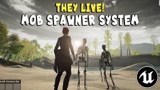 They Live!! Skeleton Spawners and Movement System in Unreal UE4