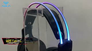Headset Gaming AULA S503 USB Streamer Light RGB Running