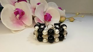 Silver Black and White Pearl's Bracelet!