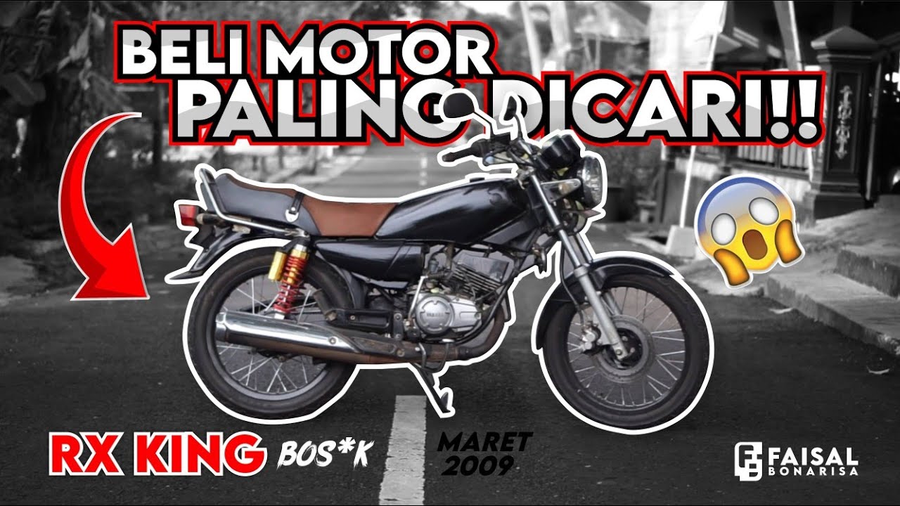 Beli motor bosok tapi paling di cari !!! RxKing Merah peredam (Maret