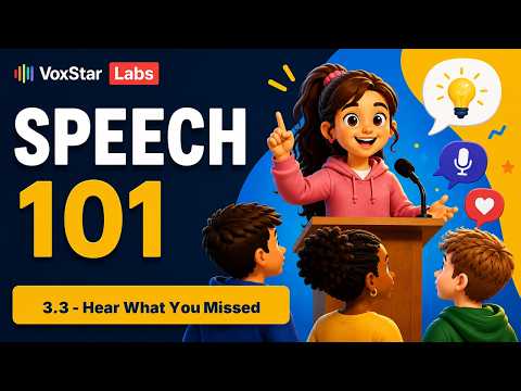 How to Catch & Fix Filler Words! — Public Speaking 101 thumbnail