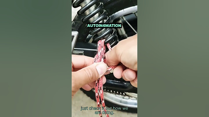 DIY Bike Rear Shocks Preload Adjustment  #diy #shorts