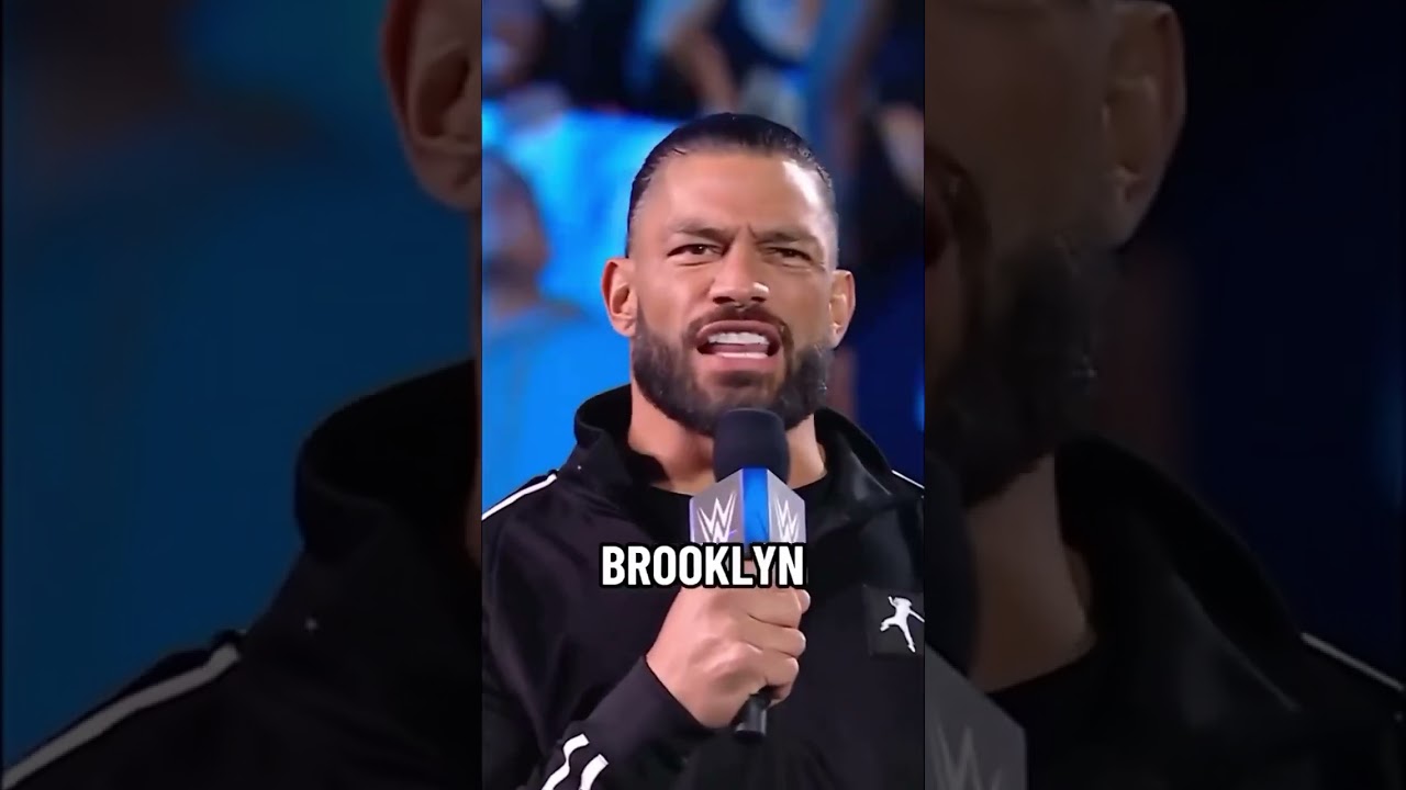 Acknowledge me, Roman Reigns ! The Tribal Chief has spoken. 