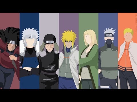 FIRST  7  HOKAGES  IN  NARUTO  JUMP AND SWEAT  SONG  EDIT  [AMV]  #naruto #amv #hokagesquad #hokages
