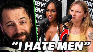 Andrew Wilson CONFRONTS Feminist Who Thinks Hating Men Is OK