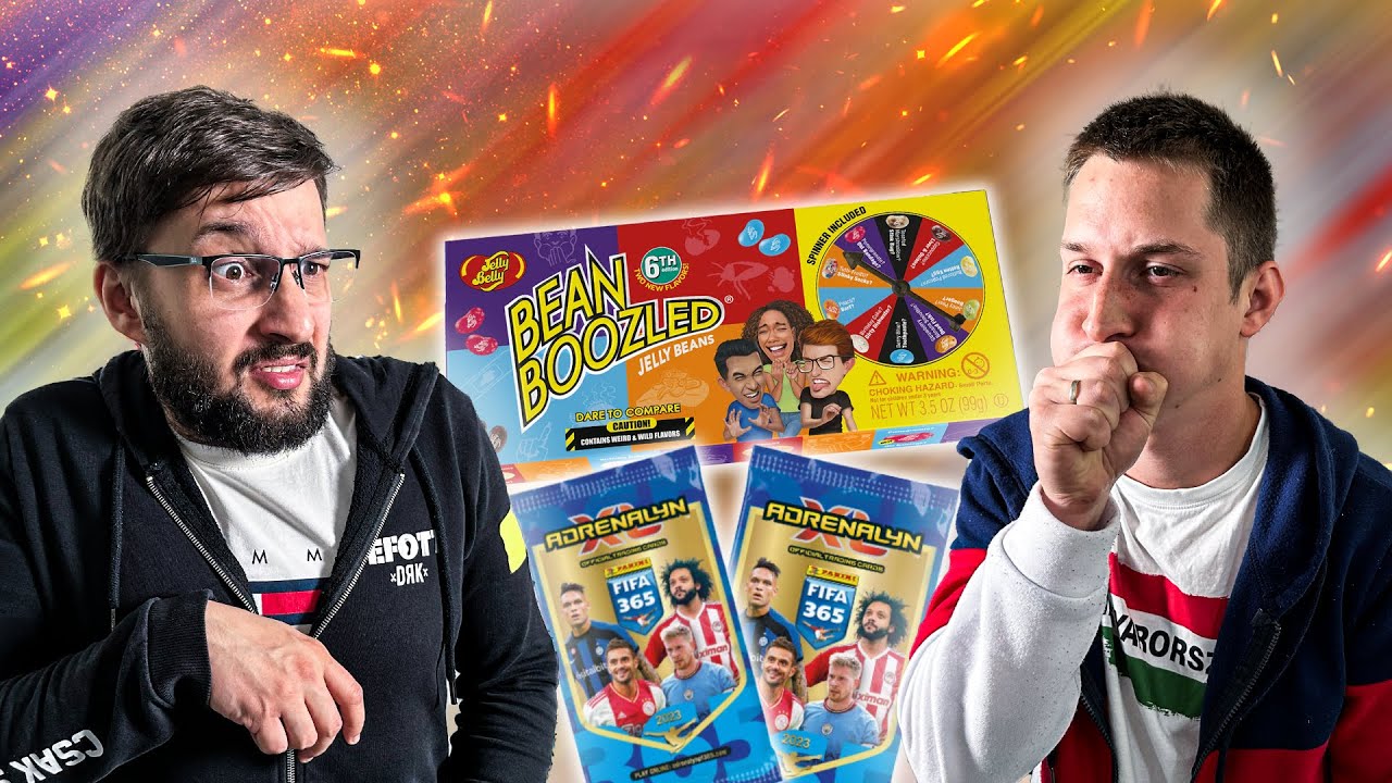 🤮BEAN BOOZLED KIHÍVÁS!🤢I SCH vs FCH! I Panini Adrenalyn XL FIFA 365 2023