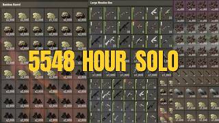 HOW A 5548 HOUR SOLO PLAYS WIPEDAY - RUST