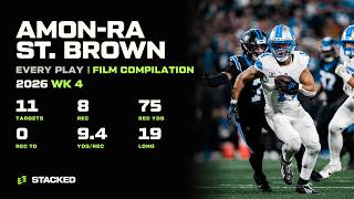 Amon-Ra St. Brown: Every Touch of 2026 Week 4 | Full Film Compilation
