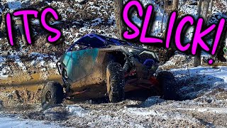 Haspin Acres Day 1...We Couldn't Find An Ounce Of Traction Out There