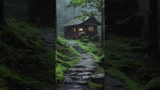 Heavy relax rain 🌧️ and thunder sounds for deep sleeping 😴 #asmr #rain #sleepbetter #thundersounds