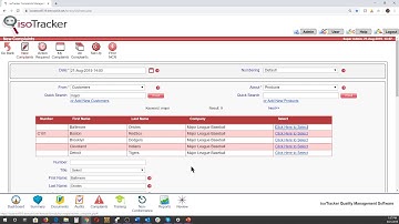 How to log a complaint in the isoTracker Complaints software