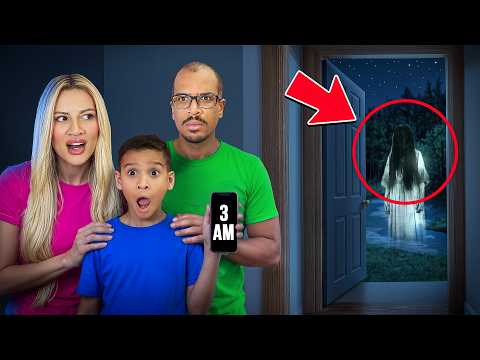 WE SAW A GHOST IN THE FOREST AT 3 AM