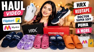 Flipkart & Myntra Footwear Haul 👟 HRX, Red Tape, Puma, Doctor Super Soft & More | Honest Review ​ screenshot 2