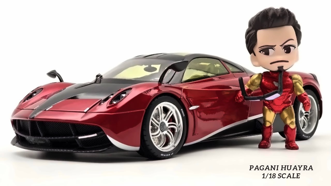 Unboxing GTAutos Pagani Huayra 1/18 Scale Detailed Model - YouTube