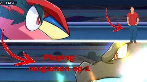 Playing megamon ep 1 #gameplay